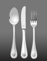 Medusa Silver-platted Cutlery- Versace