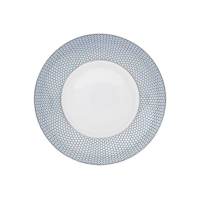 Assiette creuse calotte PM Trésor Bleu - Raynaud