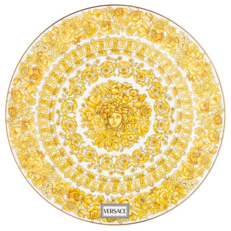 Assiette de présentation 403670 Medusa Rhapsody - Versace