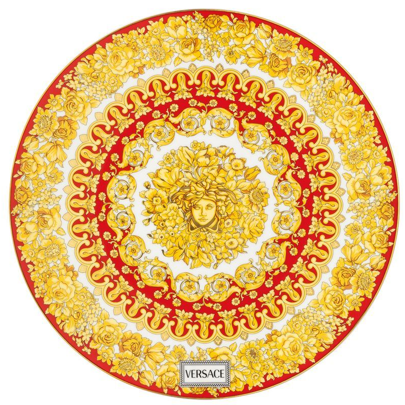 Assiette de présentation 403671 Medusa Rhapsody - Versace