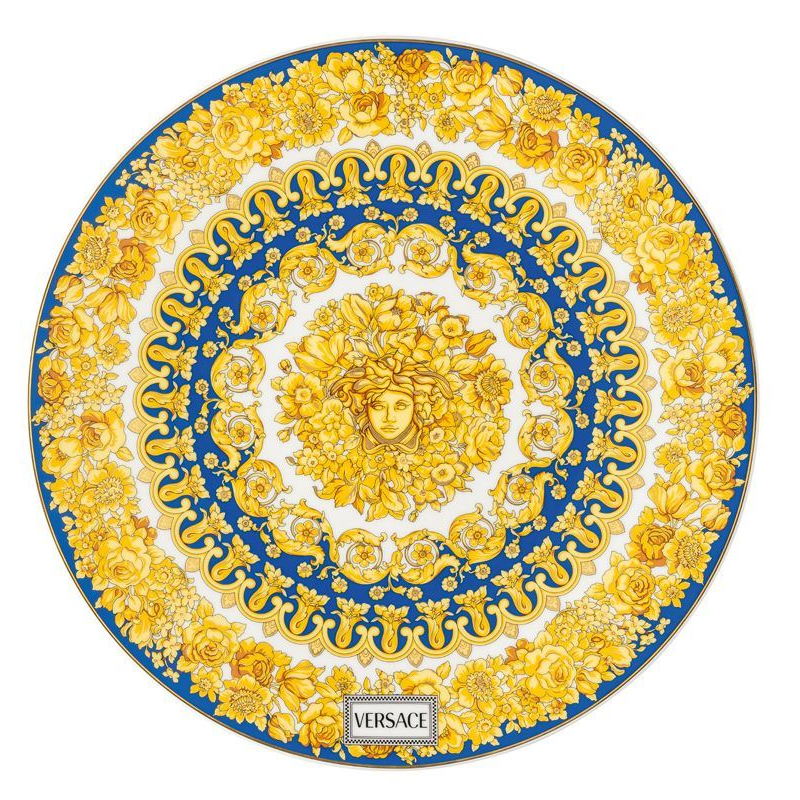 Assiette de présentation 403672 Medusa Rhapsody - Versace