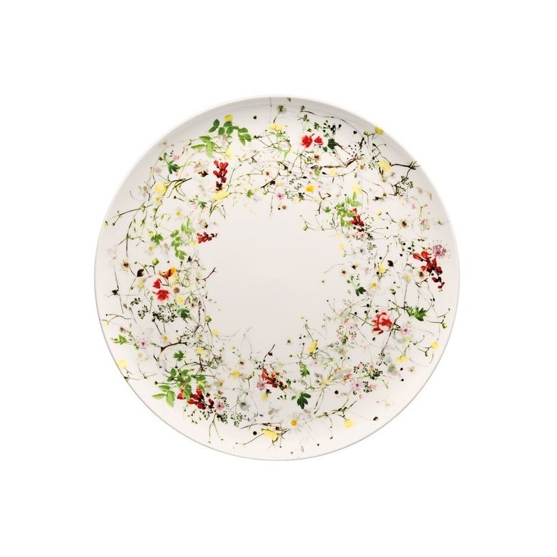 Assiette de présentation coupe Fleurs Sauvages - Rosenthal