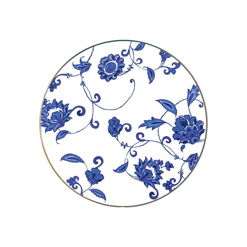 Assiette de présentation coupe 0743/2550 Prince bleu - Bernardaud