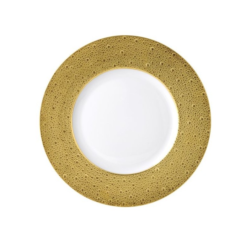 Presentation plate 0739/20248 Ecume gold - Bernardaud