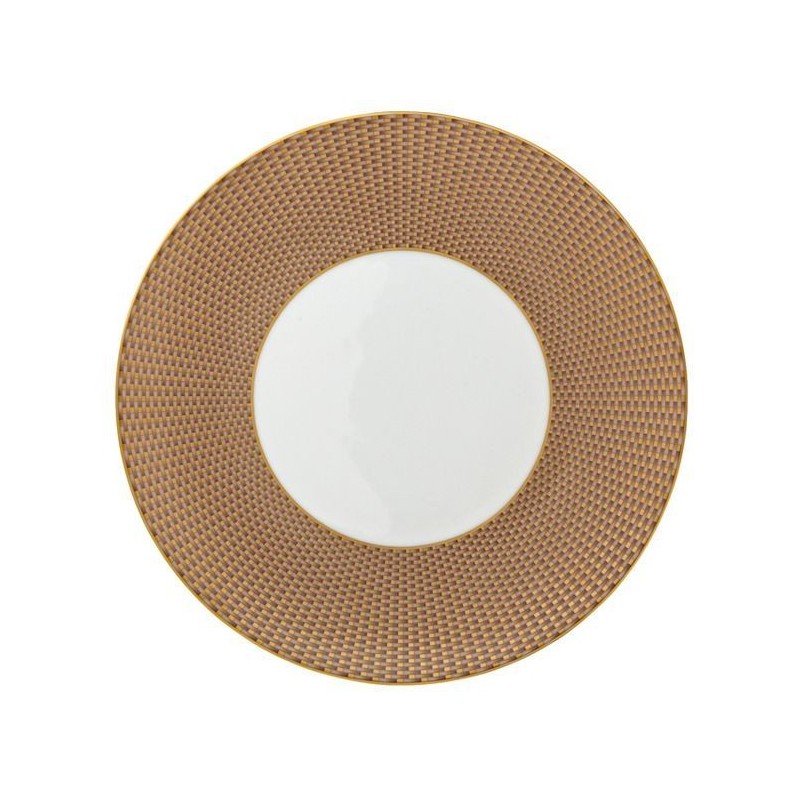 Assiette plate beige Trésor - Raynaud