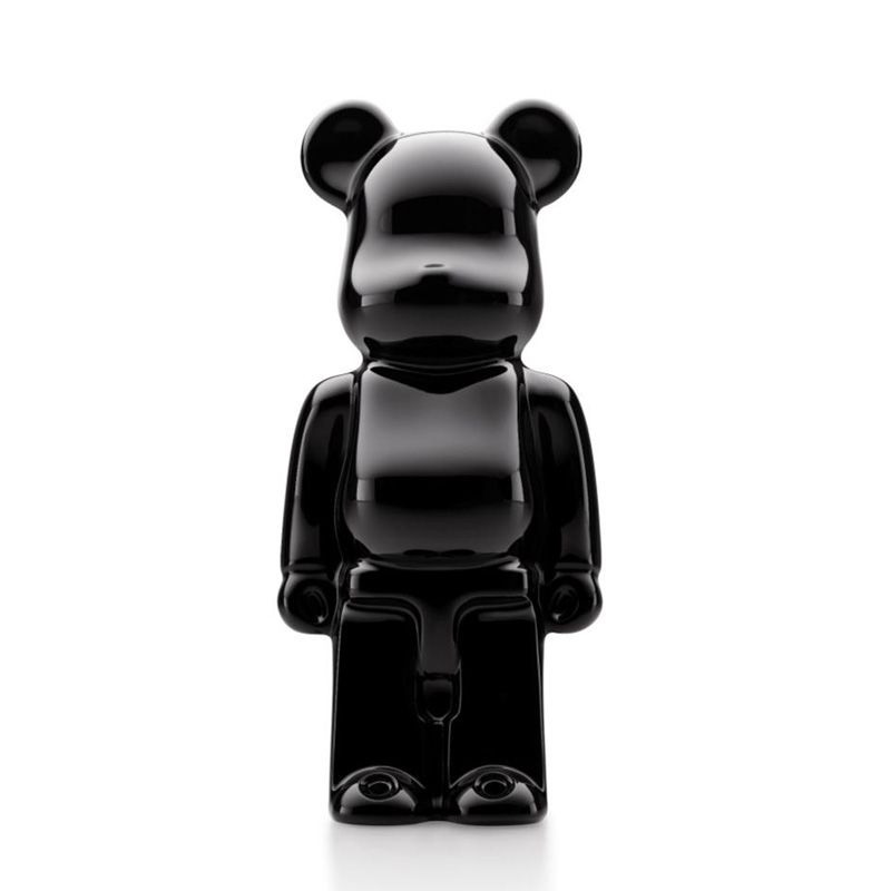 Bearbrick noir  2814153 Objet  Ornement Baccarat 