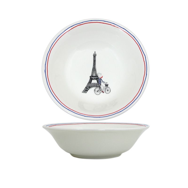 Set/4 US cereal bowls 1826C04K00 Ça c'est Paris - Gien