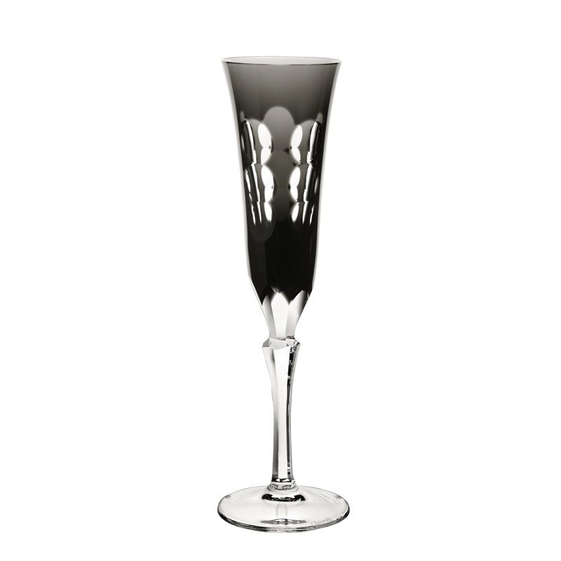 Set 2 Grey champagne flutes B07913015 Kawali - Christofle