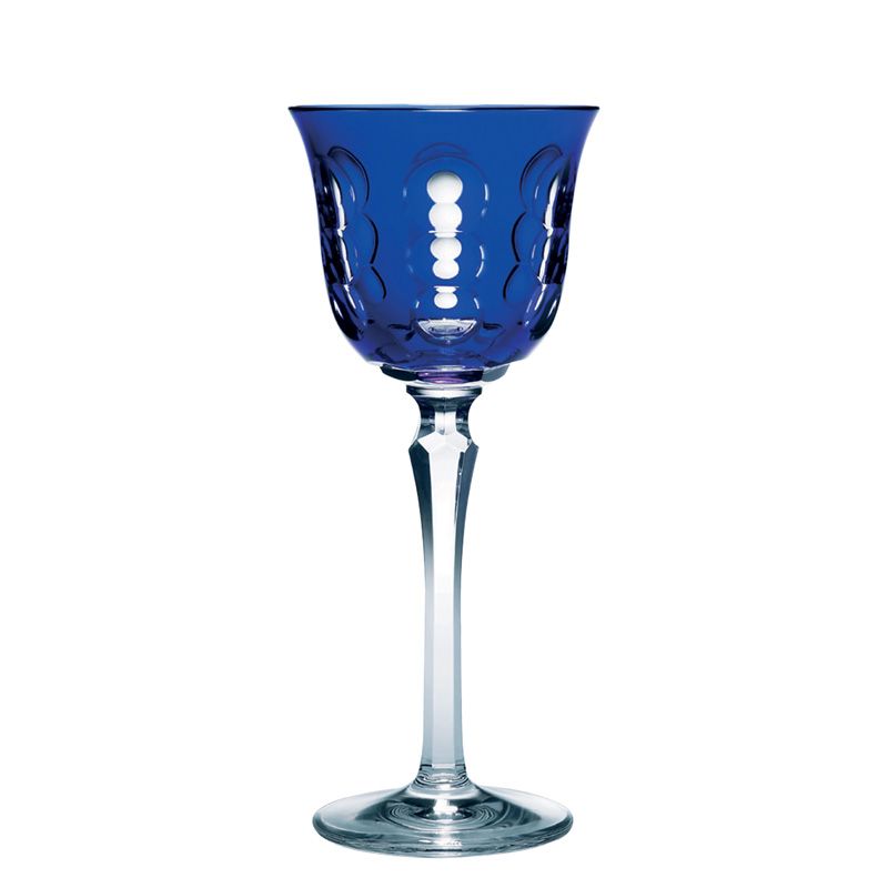 Set 2 Blue hock glasses B07913255 Kawali - Christofle