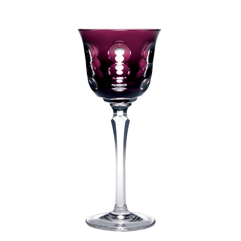 Set 2 Purple hock glasses B07913655 Kawali - Christofle