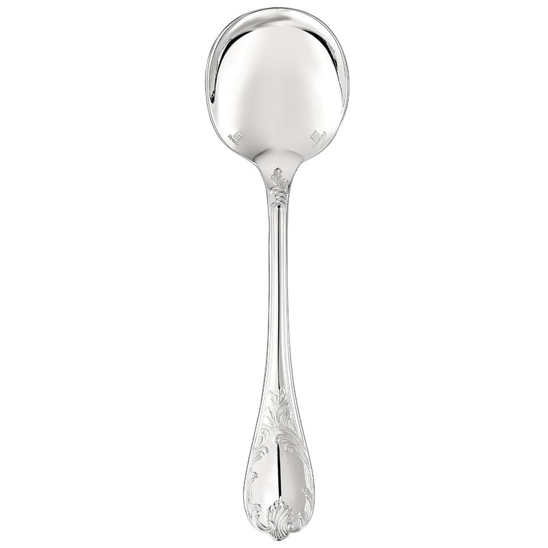 Cream soup spoon 00038001 Marly silver platted Christofle