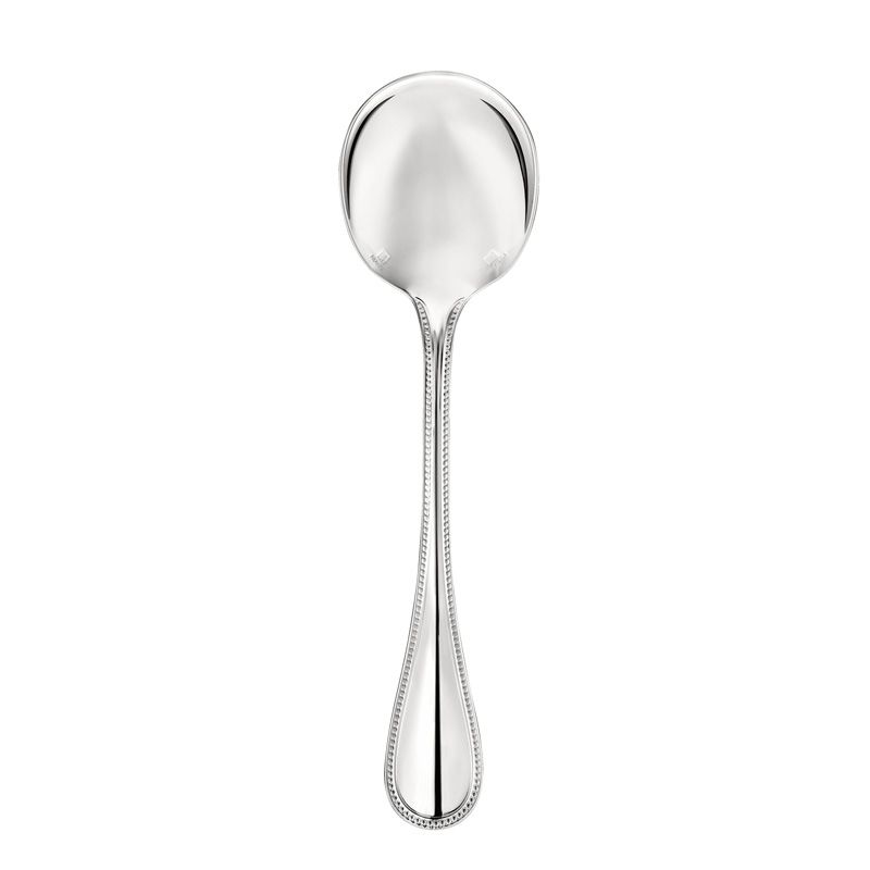 Cream soup spoon 01416001 Perles sterling - Christofle