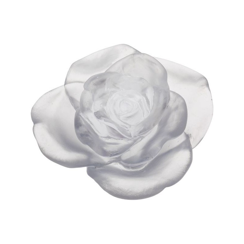 Fleur roses blanche 05290 Roses passion - Daum