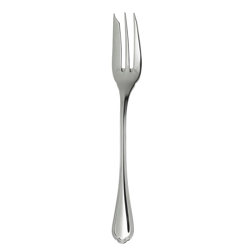 Serving fork 00012007 Spatours silver platted - Christofle