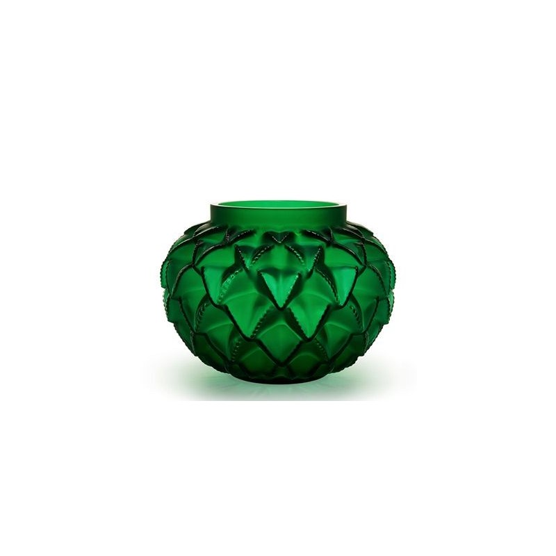 Languedoc green small 10488800 Vase - Lalique