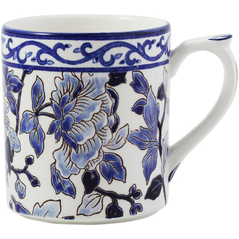 Mug 1665CMUG48 Pivoines bleues - Gien