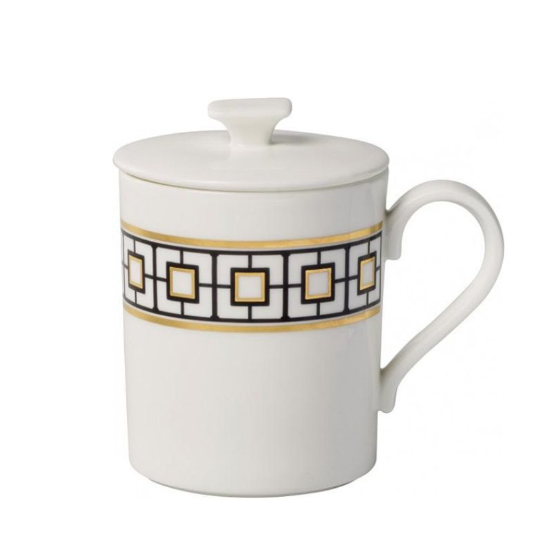 Mug avec couvercle 10-4483-4855 MétroChic - Villeroy & Boch 