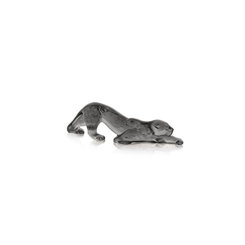 Small Zeila panther grey 10491800 Animal - Lalique