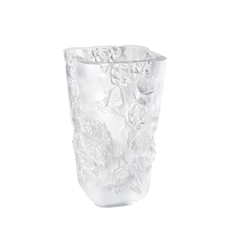 Pivoines large clear 10708400 Vase - Lalique
