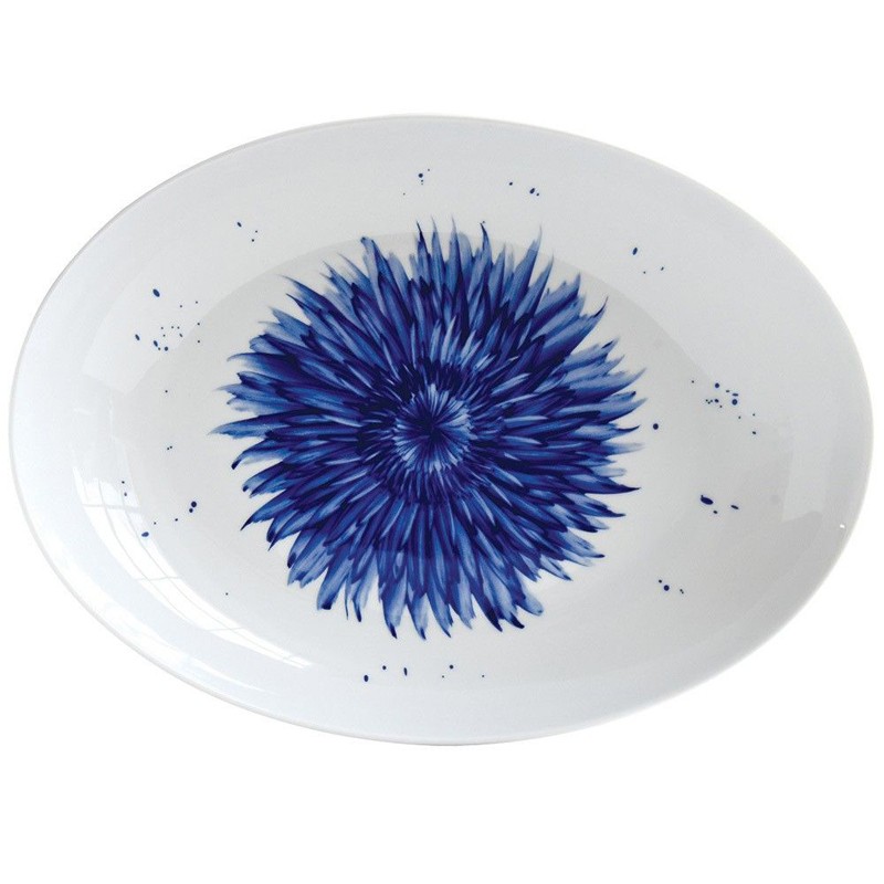 Deep oval platter 1768/7424 In Bloom - Bernardaud