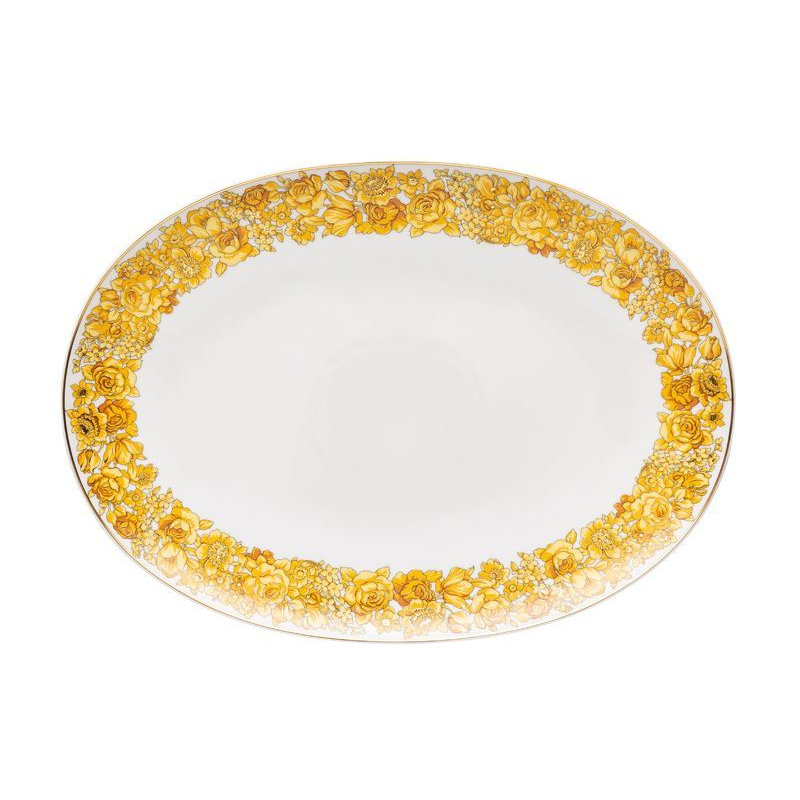 Oval platter large Medusa Rhapsody - Versace