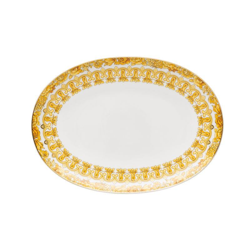 Oval platter small Medusa Rhapsody - Versace