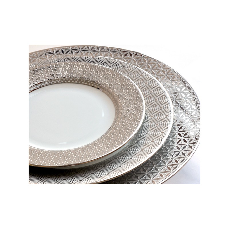 Oval platter 33 1388 109 Divine Bernardaud Cristallerie de Paris