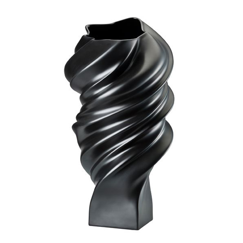 Squall noir mat 14463-105000-26032 Vase - Rosenthal
