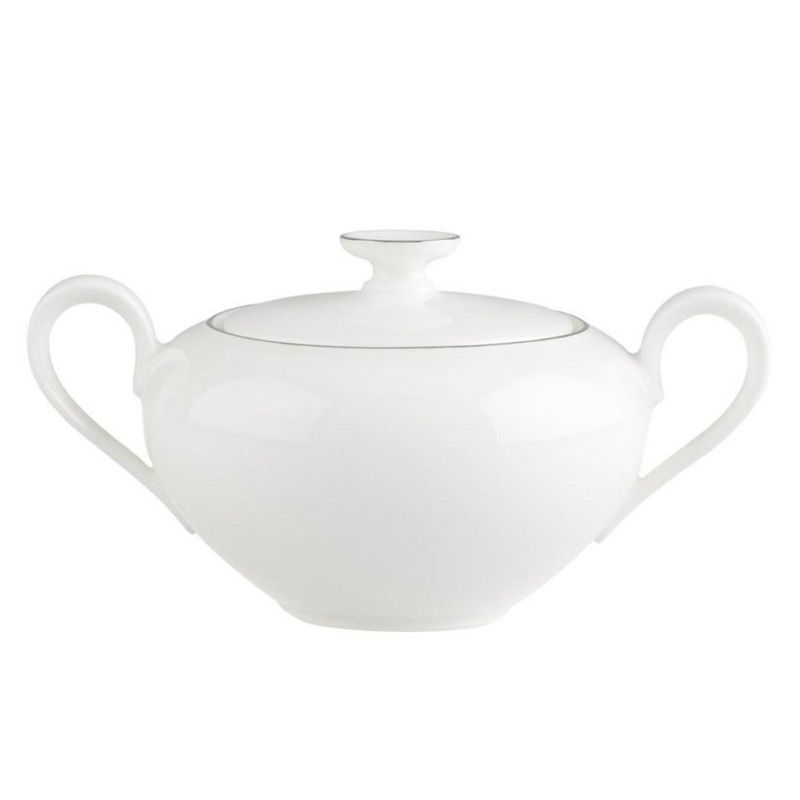 Sugar bowl 10-4636-0960 Anmut Platinum N°1 - Villeroy & Boch  