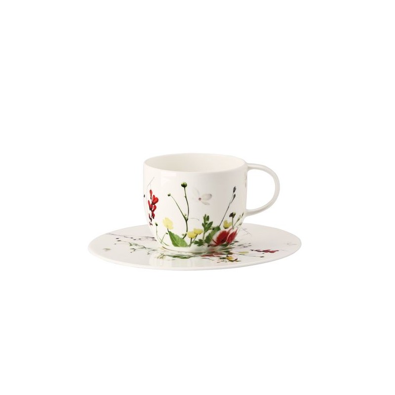 Tasse et soucoupe à café Fleurs Sauvages - Rosenthal