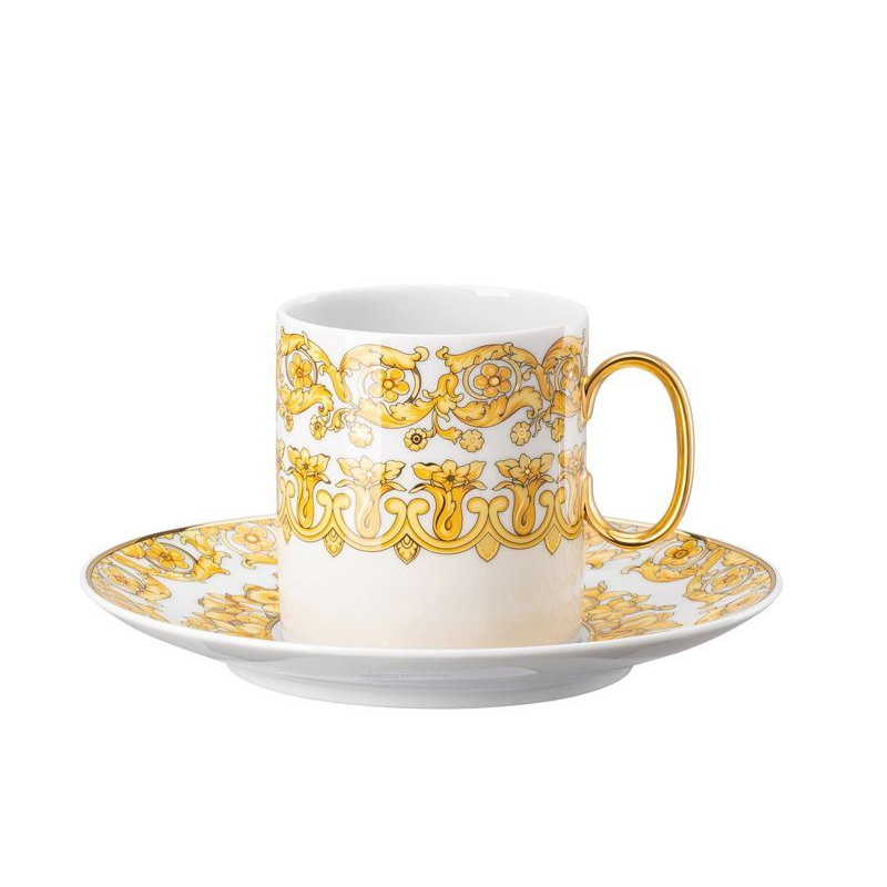 Tasse et soucoupe à café Medusa Rhapsody - Versace