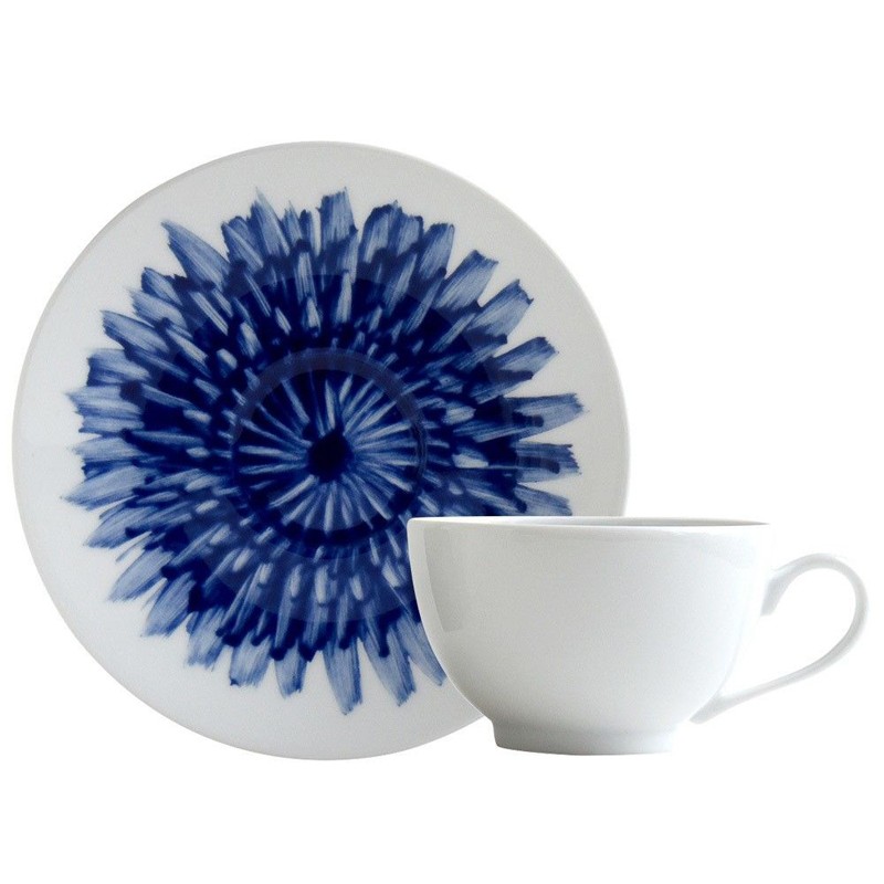 Tasse et soucoupe à déjeuner 1768/21512 In Bloom - Bernardaud