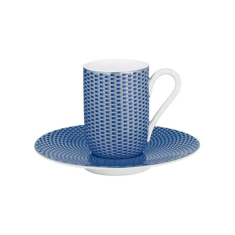 Tasse et soucoupe à expresso Trésor Bleu - Raynaud