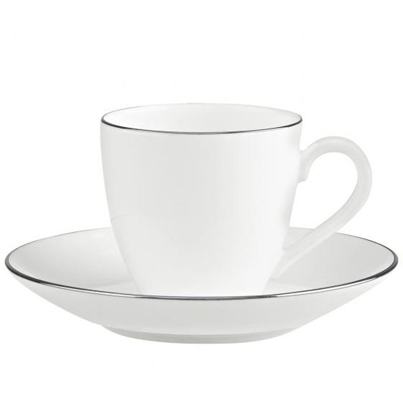 Tasse et soucoupe à moka 10-4636-1410 Anmut Platinum N°1 - Villeroy & Boch  