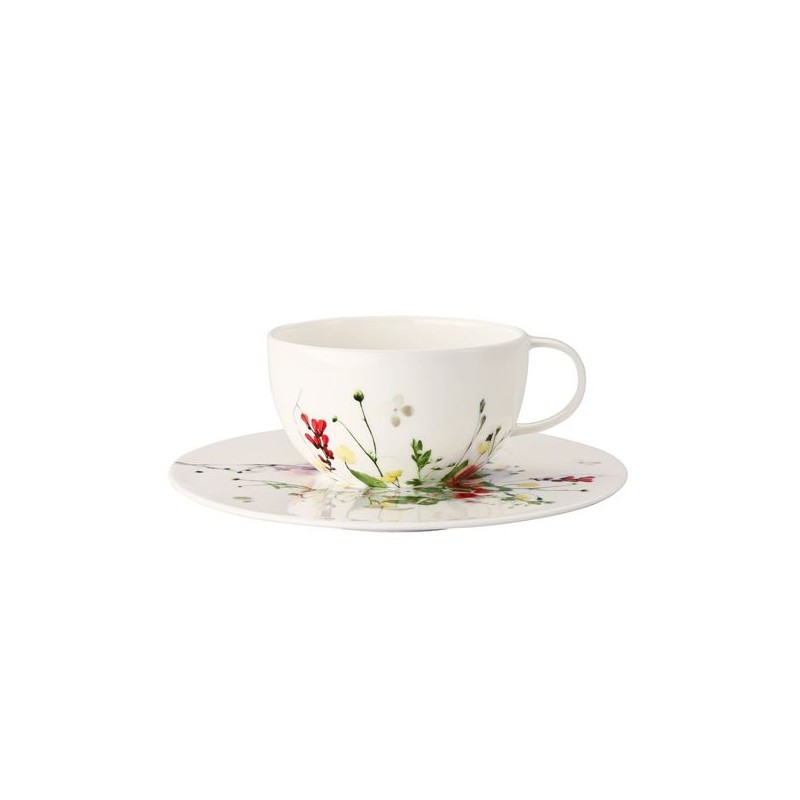 Tasse et soucoupe à thé Fleurs Sauvages - Rosenthal