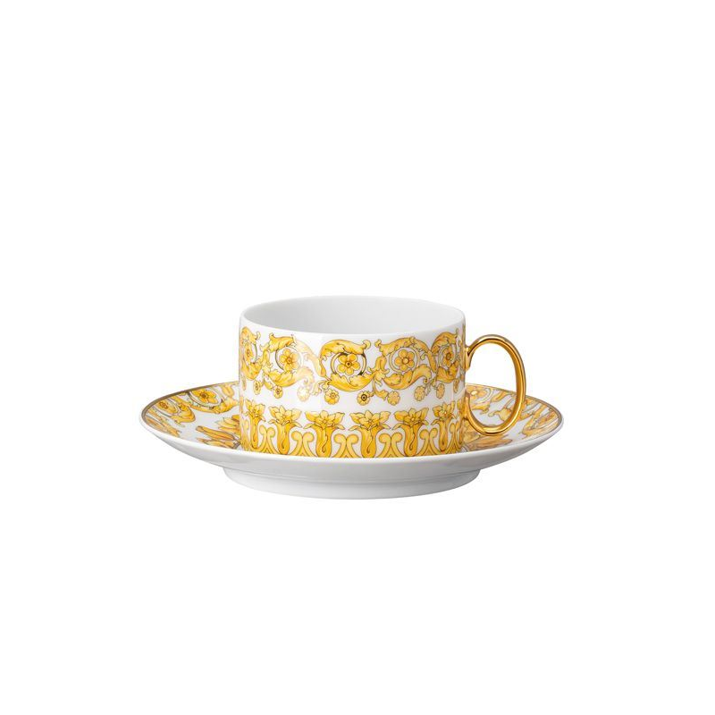 Tea cup and saucer Medusa Rhapsody - Versace