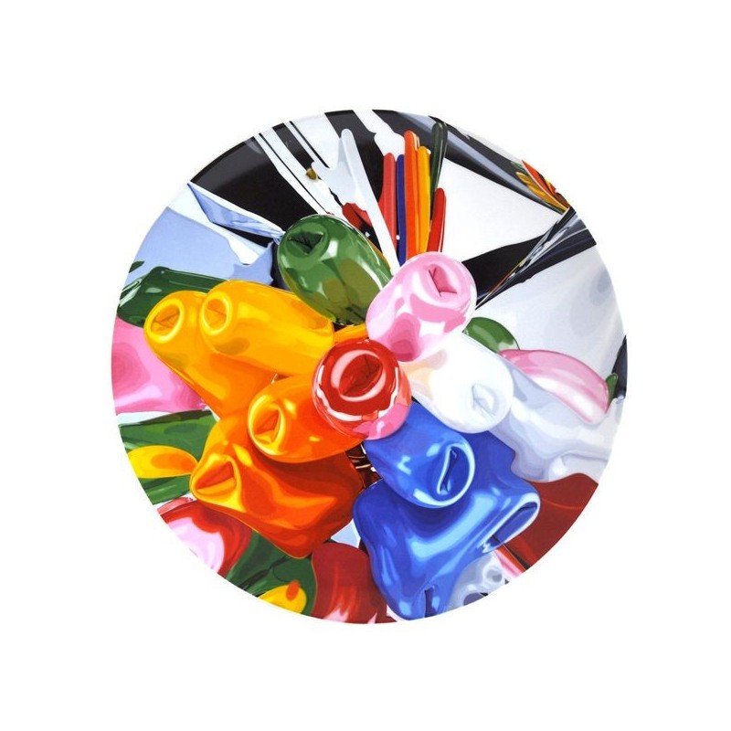 Tulips F355 2550 Jeff Koons Bernardaud Cristallerie de Paris