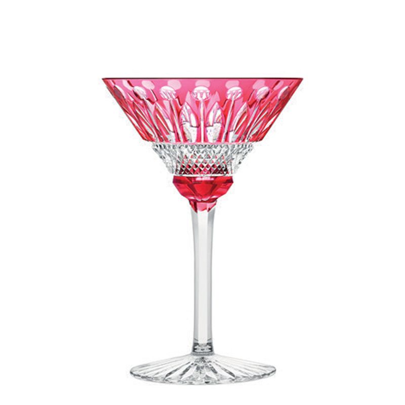 Verre à cocktail rouge 12435321 Tommy - Saint Louis